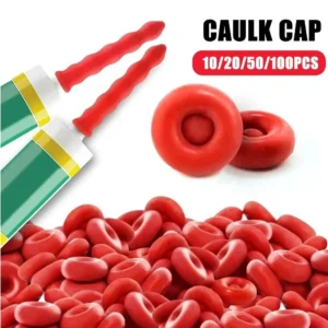Re-Sealable Caulk Protective Cap Caulking Nozzle Caps Tube Tips Covers