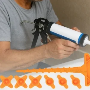 Sealant Saver Cap Caulk Tube Cover Nozzle Cleaner Silicone Anti Dry Tool UK